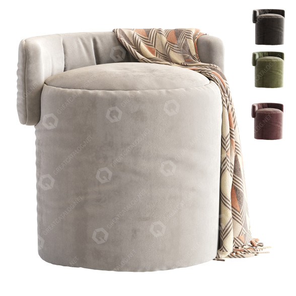 Hocker Rugiano Love Seat 3D-Modell