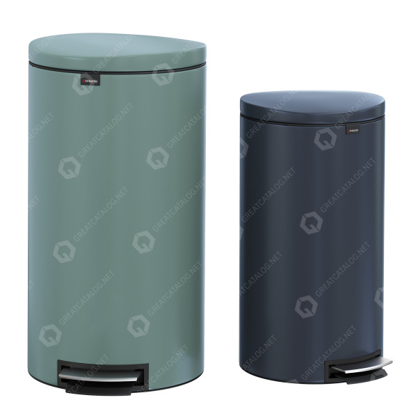 Мусорное ведро Brabantia FlatBack 3D модель