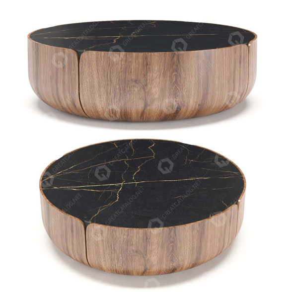 Coffee Table Milla & Milli Bloom L 3D model