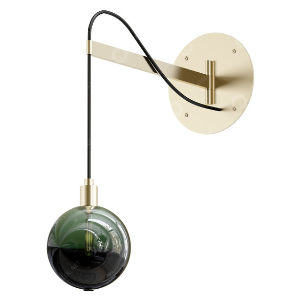 Lampa ścienna Sklo Drape Arm 1 model 3D