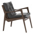 Fauteuil ClassiCon Euvira Lounge Leather - khodja