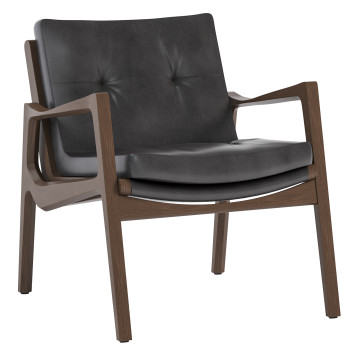 Крісло  ClassiCon Euvira Lounge Leather 3D модель