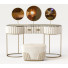 Schminktisch und Pouf Morello Gianpaolo Crystal 3063E - HenMat
