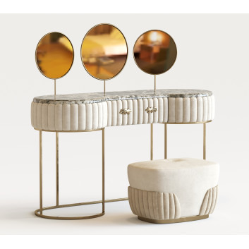 Tocador y puf Morello Gianpaolo Crystal 3063E