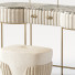 Schminktisch und Pouf Morello Gianpaolo Crystal 3063E - HenMat