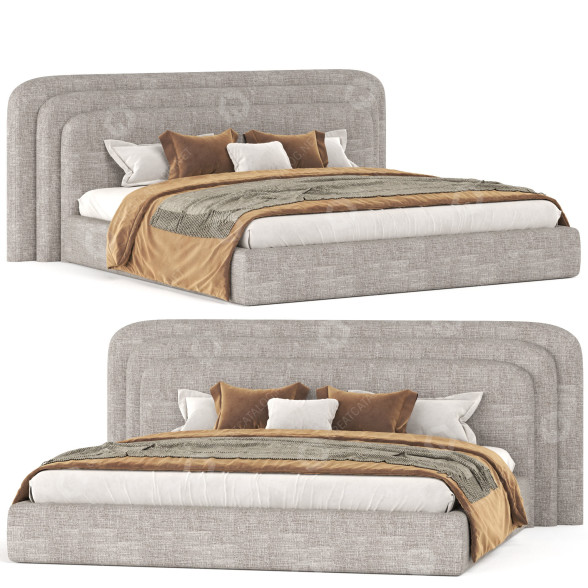 Bett 1stDibs Voyage Royale by Elie Saab 3D-Modell