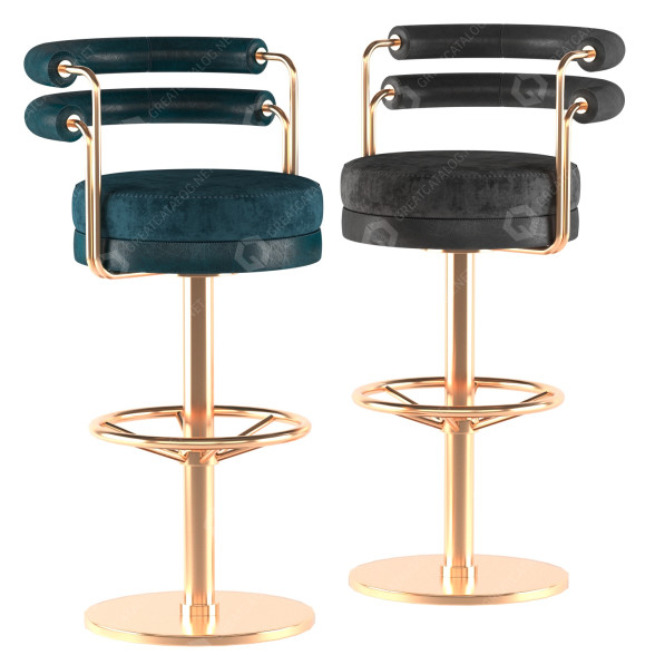 Tabouret de bar Mezzo Collection Otis II modèle 3D