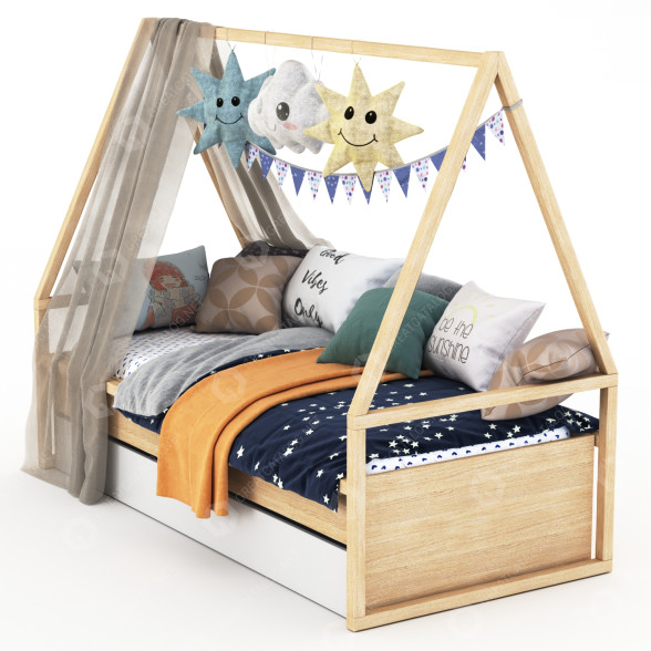 Ліжко Vox Spot Kids Tipi 3D модель