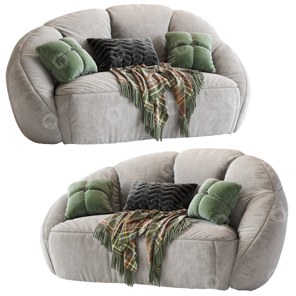 Sofá Olympia Modelo 3D