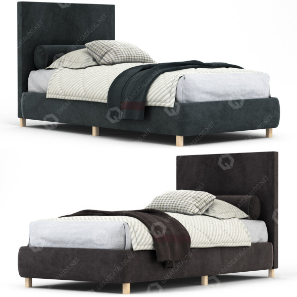 Lit Twils Max Bed modèle 3D