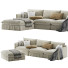 Canapé Sixpenny Neva Chaise Sectional - peyman