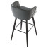 Taburete de bar Braxton Upholstered Velvet Counter by Etta Avenue - artpolka