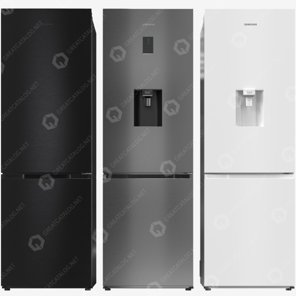 Kühlschränke Samsung Collection 02 3D-Modell