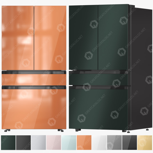 Холодильник Samsung Collection 05 3D модель