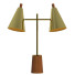 Table Lamp Walnut - qeem