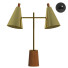Table Lamp Walnut - qeem
