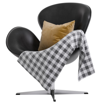 Крісло  Swan by Arne Jacobsen 3D модель