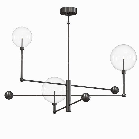 Люстра Savoy House Rubbed Bronze 3D модель
