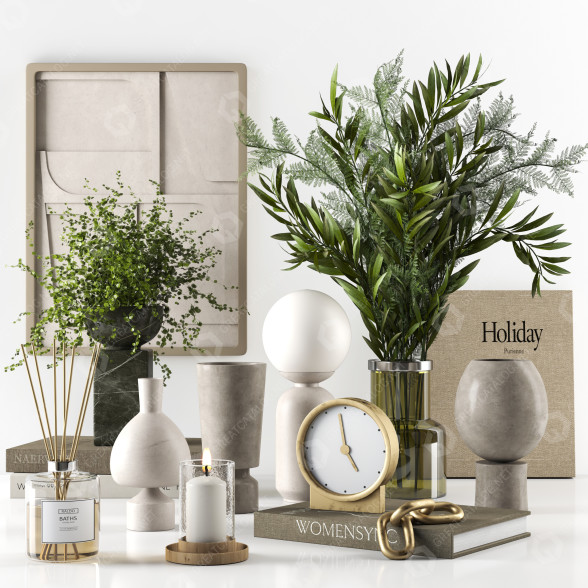 Decoración Set 17 Modelo 3D