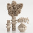 Vasen und Pflanzen Set Bouquets Pampas - bahartanhaee