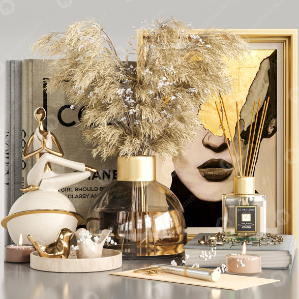 Декор Set 006 3D модель