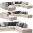 Canapé Franco II 8 Piece Sectional - Olam3d