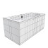 Bañera Himacs CBT-160-65 - Ginex