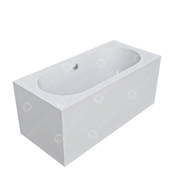 Bañera Himacs CBT-160-65 Modelo 3D