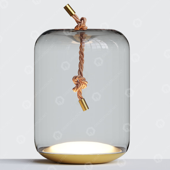 Lampe à poser Brokis Knot by Chiaramonte Marin modèle 3D