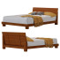 Łóżko CB2 Dondra Teak Queen - qeem