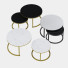 Stoliki kawowe Marble Round - elbek.numonovv