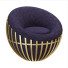 Armchair Archidecors Brass Cage - elbek.numonovv