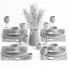 Mesa Servida Set 12 - Mrym.3dmodel