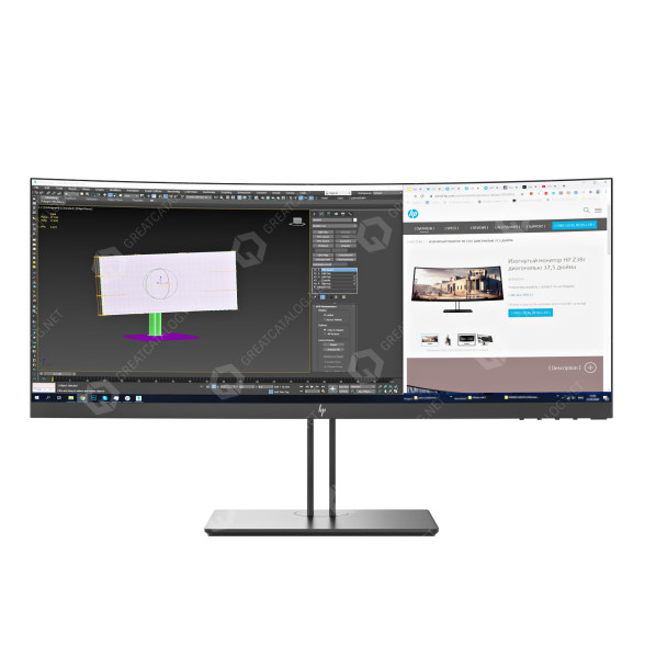 Монітор HP HPZ38C 3D модель