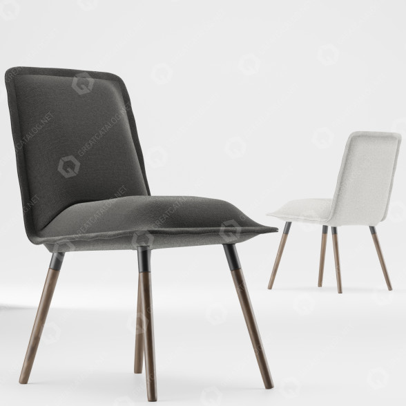 Стілець IKEA Klinten 3D модель
