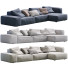 Sofa Living Divani NeoWall - ED-MONTE