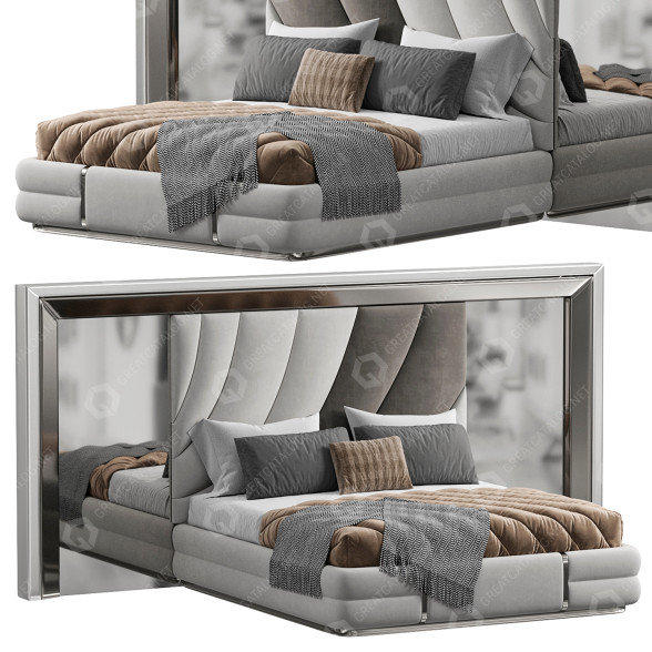 Ліжко Melia 3D модель