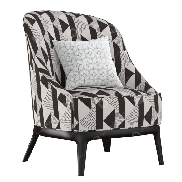 Fauteuil Opera Contemporary Sally by Angelo Cappellini modèle 3D