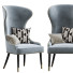 Fauteuil Tirolo Camelia 051 PA - Islomov
