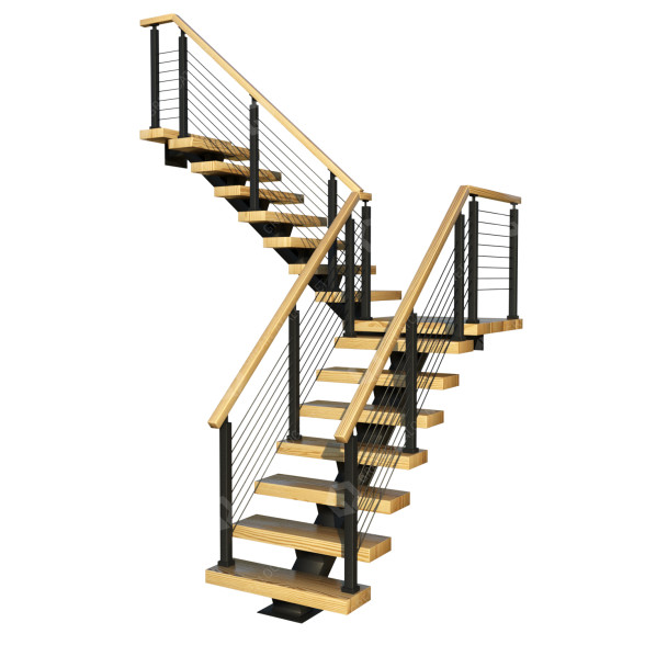 Escalera Loft 02 Modelo 3D