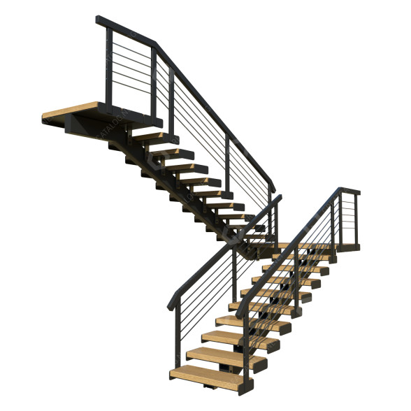 Escalera Loft 03 Modelo 3D