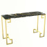Konsolentisch Maria Black Glassgold - GANIBOEV