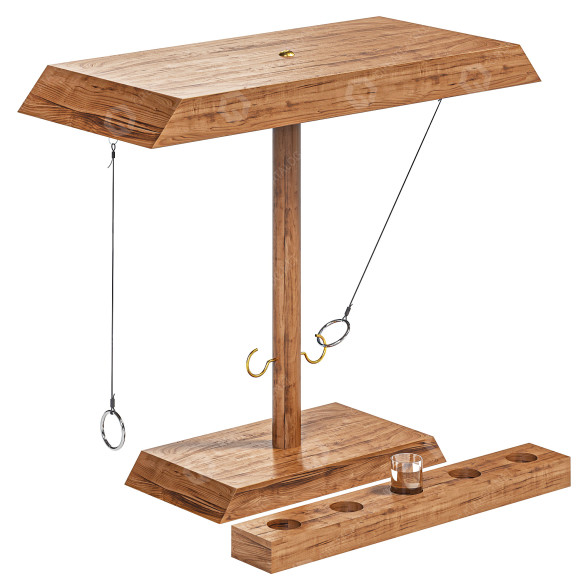 Настольная игра Hook and Ring by Dippyy 3D модель