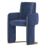 Fauteuil Blue with Gold - mc Auros