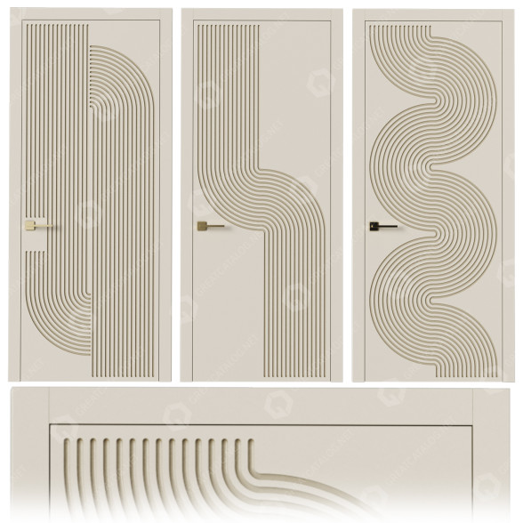 Portes Milled 9 modèle 3D