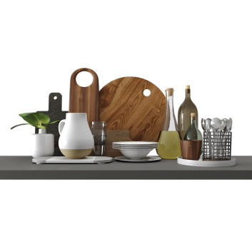 Декор Set of Ceramic Dishes