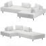 Диван White Corner Sectional - Olam3d