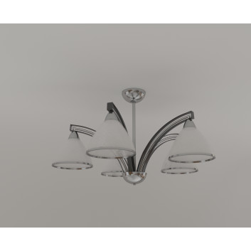 Люстра  Silver 5-Lamp 3D модель