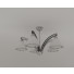 Chandelier Silver 5-Lamp - Architect-procheap23