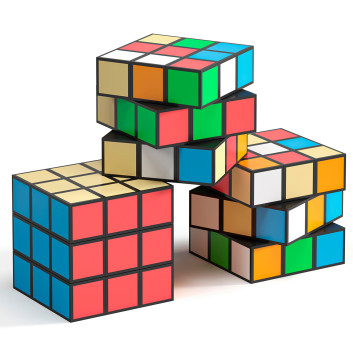 Zabawka Rubik's Cube Model 3D